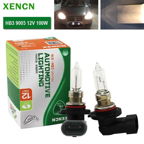 XENCN HB3 9005 12V 100W Clear Series 3200K Origin Halogen Lamps Car