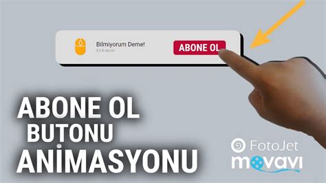 Youtube ABONE OL Butonu Animasyonu Nasıl Yapılır YouTube