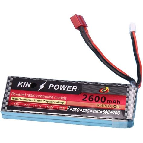 Bateria Tipo Lipo Recargable Kin Power 7 4V 2S 2600mah 25C