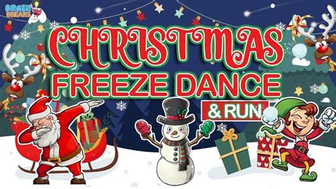 Christmas Freeze Dance & Run | Christmas Brain Break | Just Dance | Fun ...