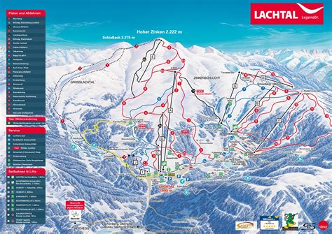 Pistenplan Lachtal Offene Lifte Pisten Skipanorama