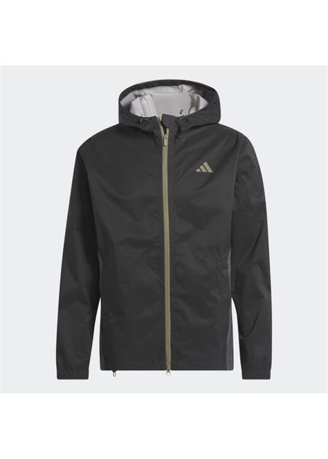 Adidas Rain.RDY Waterproof Jacket (2023) - Black - Gannon Sports