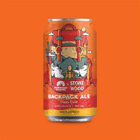 Backpack Ale X Stone And Wood Hazy Pale Mountain Culture Beer Co