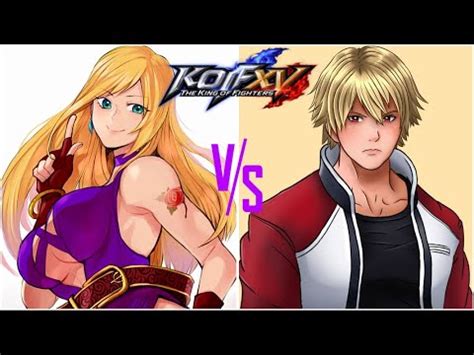 King Of Fighters 15 B Jenet Vs Rock Howard YouTube