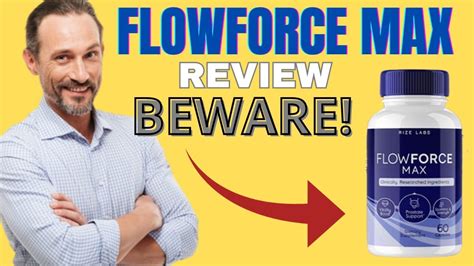 Flowforce Max Beware Flow Force Max Reviews Flow Force Max