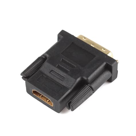 Купить разъем DVI 24 + 5 мужской чтобы HDMI для женский золотой ...