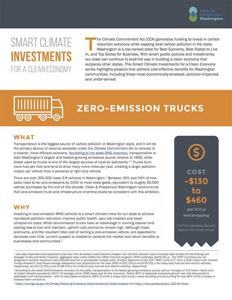 Zero Emission Trucks Are A Smart Climate Investment Clean