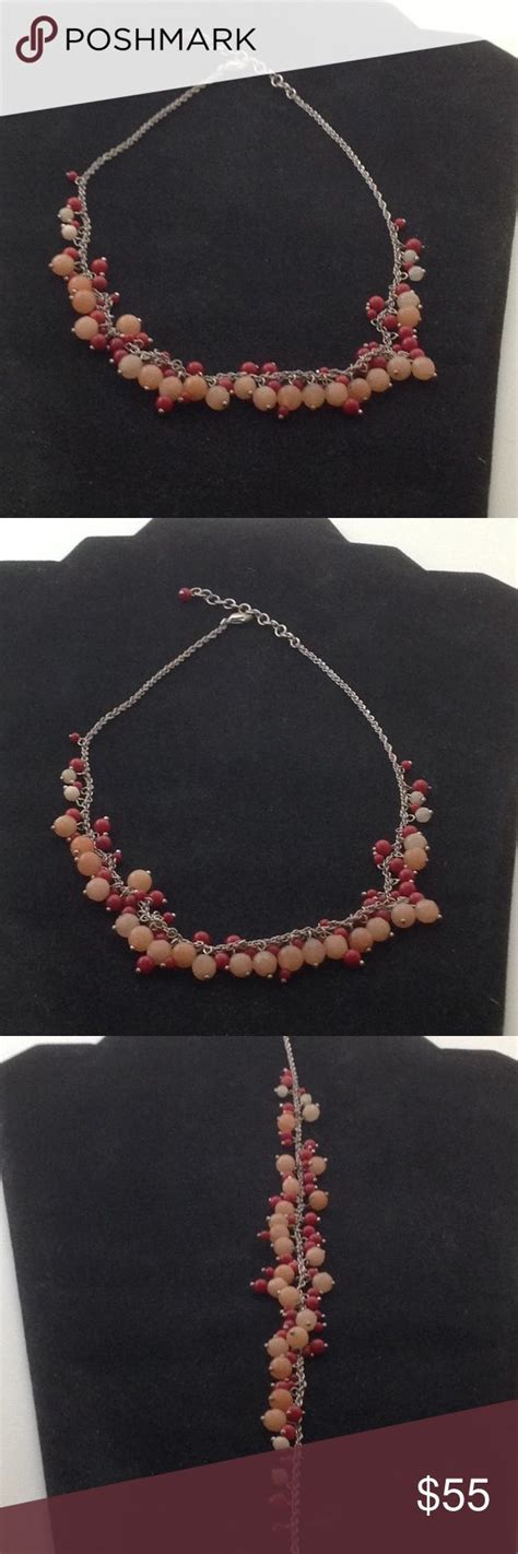 Vintage Rare Sterling Silver Coral Necklace Vintage Jewelry Necklace