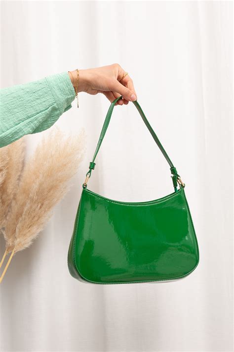 Shop Groene Just Remember Tas Elise Store Elise Store