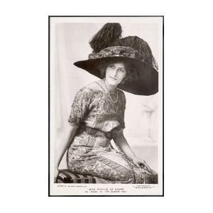 Actress Phyllis Le Grand As Diane Photograph By Mary Evans Picture