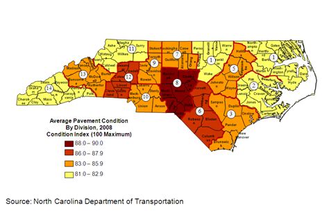 Transportation Highway System Conditions From Nc Atlas Revisited