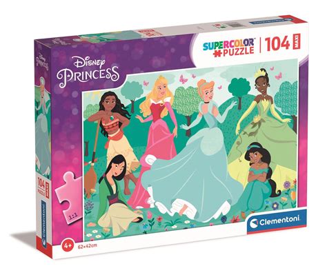 Puzzle Princezné disney 104 maxi 100 Stykker PuzzleMania dk