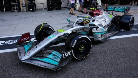 Abu Dhabi GP Hamilton Tops First Practice Ahead Of Mercedes Teammate