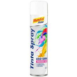 Tinta Spray Branco Brilhante 400ml Mundial Prime 3197bc