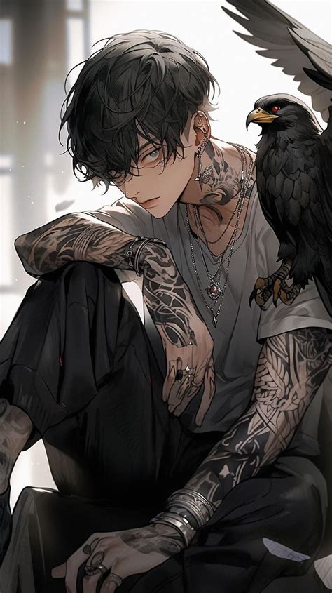 Handsome Anime Guys With Cool Tattoos