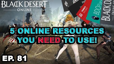 Bdo Console Ep The Top Online Resources Every Bdo Player Should