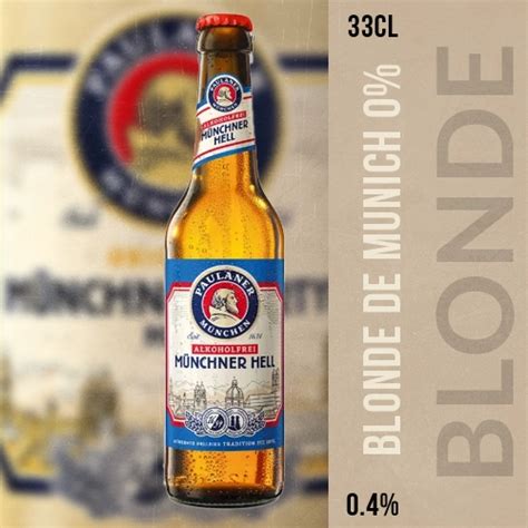 Blonde De Munich Brasserie Paulaner Les Bi Res Brasserie La Kalot