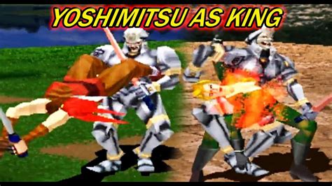 Tas Yoshimitsu With King S Moves Gameplay Tekken Arcade Version