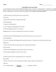 A5 Smeal Majors and Careers Video Quiz-3.docx - Name: Score: Smeal ...