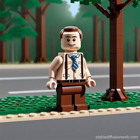 Lego Style Forrest Gump Poster Stable Diffusion Online