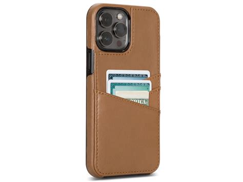 Sena Lugano Wallet IPhone 13 Pro Max Hoesje Bruin Leer