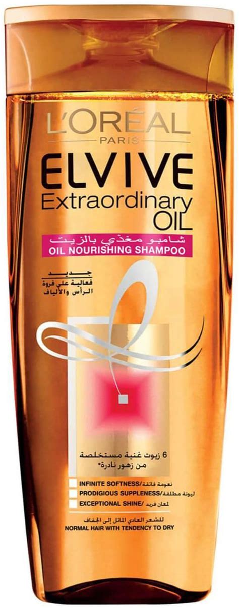 L Or Al Paris Elvive Extraordinary Oil Shampoo For Normal