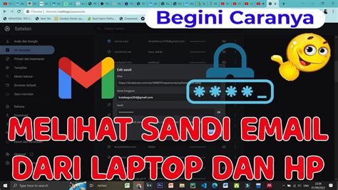 Cara Melihat Password Email Yang Lupa Lewat HP Dan Laptop YouTube