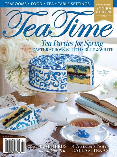 Tea Time Magazine【定期購読│受付サイト】海外│洋雑誌は年間申込がお得！