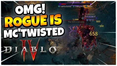 The Strongest Build In Diablo Rogue Twisted Blades Is Insane Youtube