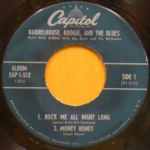 Ella Mae Morse Barrelhouse Boogie And The Blues Part 1 Capitol EAP 1