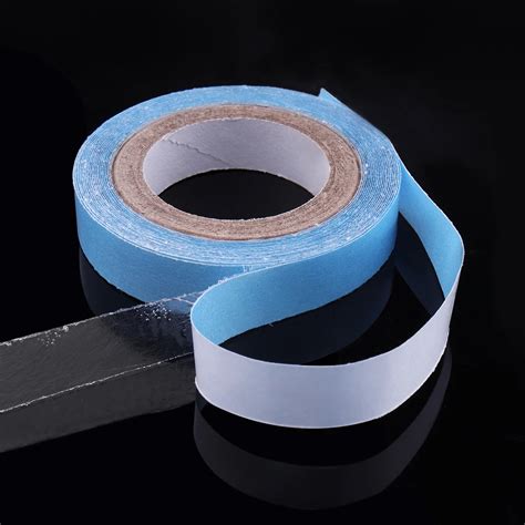 1 Roll 9mm 3yards Strong Blue Tape Double Sided Adhesive Waterproof