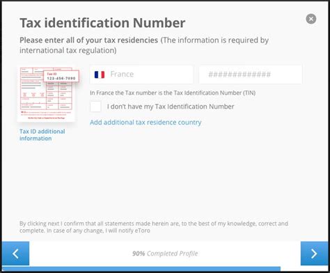 What Is A Tax Identification Number TIN EToro Help