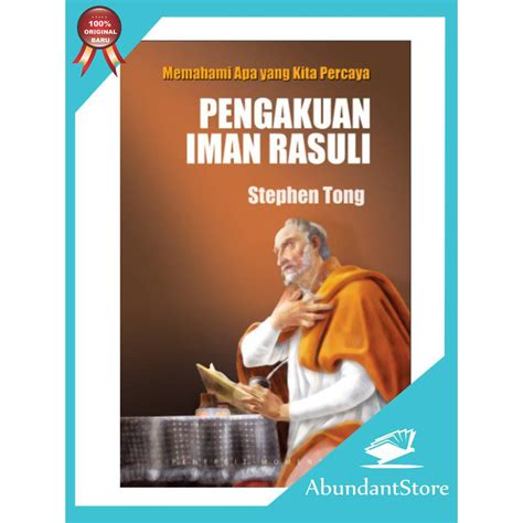 Jual BUKU PENGAKUAN IMAN RASULI STEPHEN TONG Shopee Indonesia