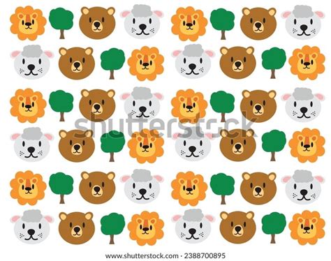 Jungle Animals Vector Illustration Animal Icon Stock Vector (Royalty Free) 2388700895 | Shutterstock