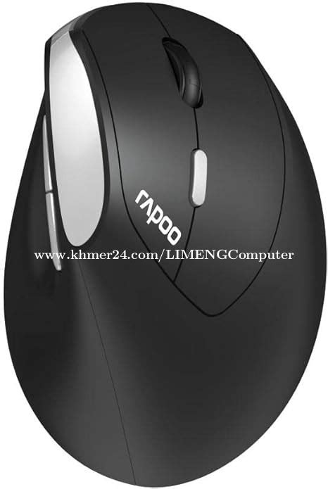 RAPOO EV250 ERGONOMIC WIRELESS OPTICAL MOUSE Price 15 00 In Tuek L Ak