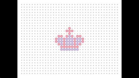 Hama Bead Crown Girly Series 5 Youtube