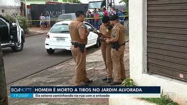 Assistir Boa Noite Paran Maring Homem Morto A Tiros No Jardim