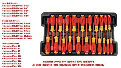 Wiha 32800 Insulated Tool 80 Pc Wiha Herramienta Aislada 80 Piezas