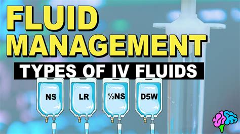 Types Of Intravenous Fluids