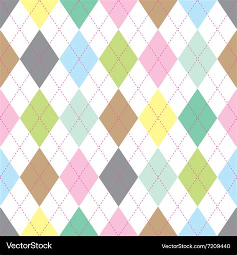 Argyle pattern Royalty Free Vector Image - VectorStock