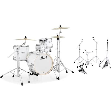 Pearl Midtown Series MDT764P C 4 Piece Shell Pack With Snare Drum And