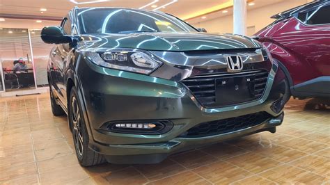 Honda Vezel Z Pkg Model 2016 Color Green 01738089602 Youtube