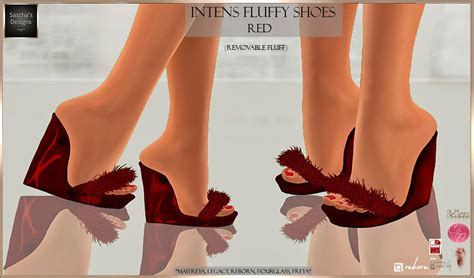 Sascha S Designs Intens Fluffy Red Shoes Sascha Frangilli Sascha S