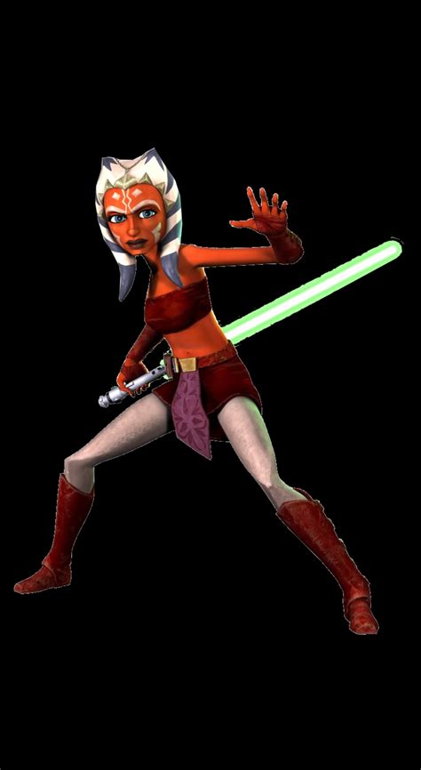 Ahsoka From Season 7 Of The Clone Wars