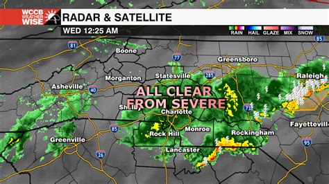 We Are All Clear From Severe Weather Wccb Charlottes Cw