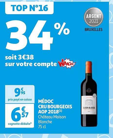 Promo M Doc Cru Bourgeois Aop Chez Auchan Icatalogue Fr