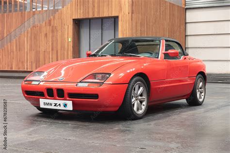 1989 BMW Z1 (first model in BMW's line of Z series roadsters) Stock Photo | Adobe Stock