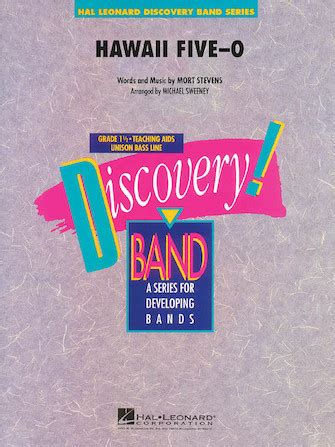 Hawaii Five-O Theme (Sheet Music) Discovery Concert Band (4282870) by ...