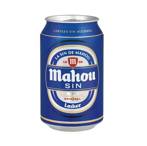 Mahou Sin Alcohol Cerveza Dorada Lager Volumen De Alcohol Lata