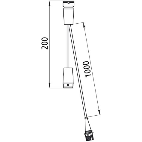ASPÖCK Zwischenadapter Hauptkabel pol ASS LP LP f Bremsl